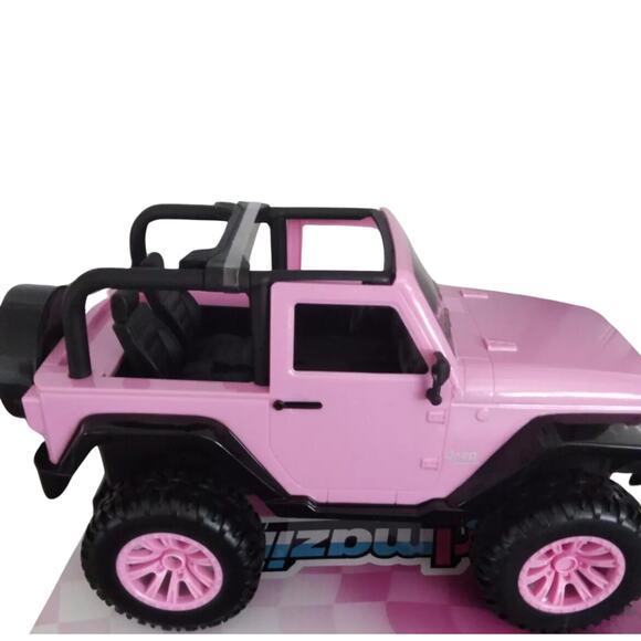 Girlmazing Jeep Wrangler Pink Remote Control Car New In Box - Picture 4 of 4